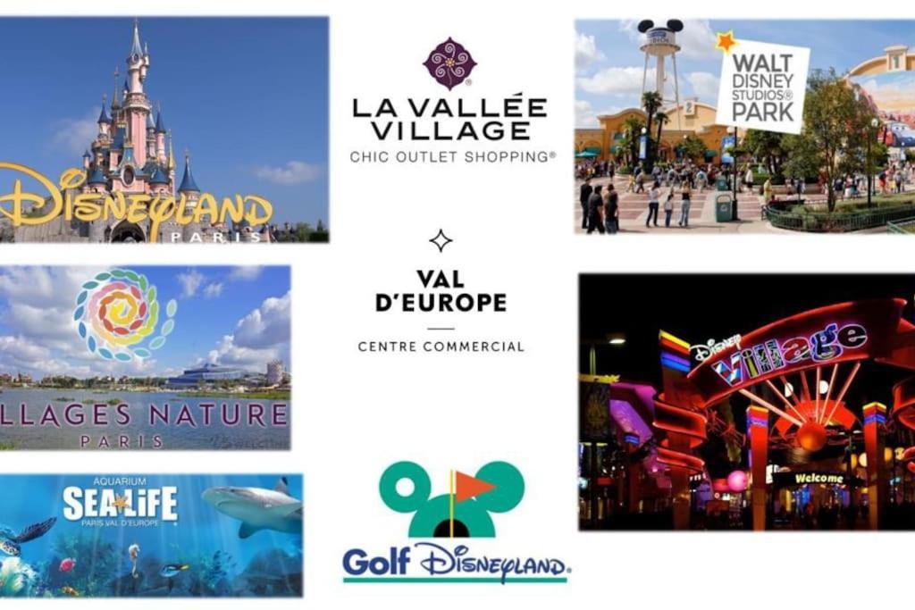 Disneyland Paris, Appartement 70M², Parking Prive Serris Exterior foto